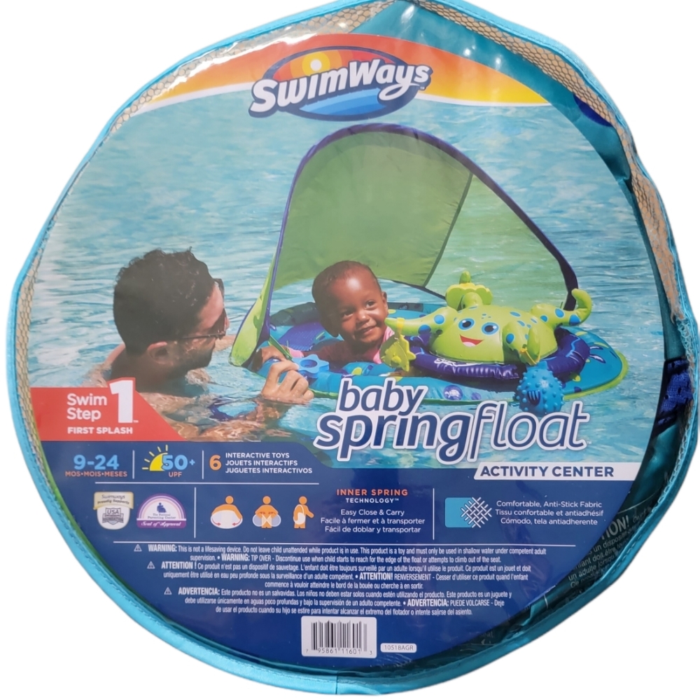 Swimways Baby Spring Float Activity Center - Octopus - Picture 6 of 6